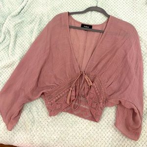 Sheer Tie Top